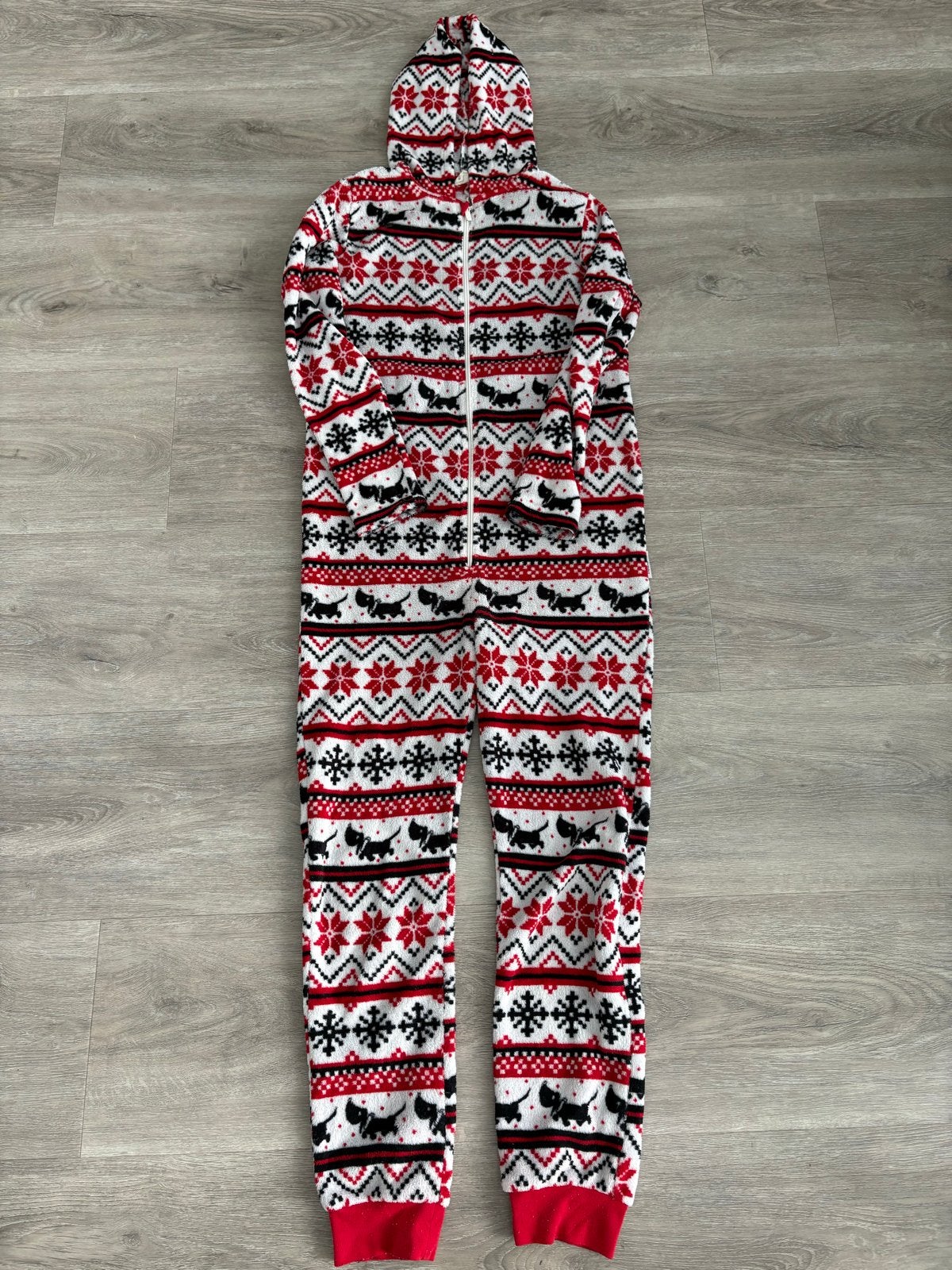 Kerst onesie met Takkie, Maat 158-164, Ophalen of Verzenden, Zo goed als nieuw, Jongen of Meisje, Nacht- of Onderkleding