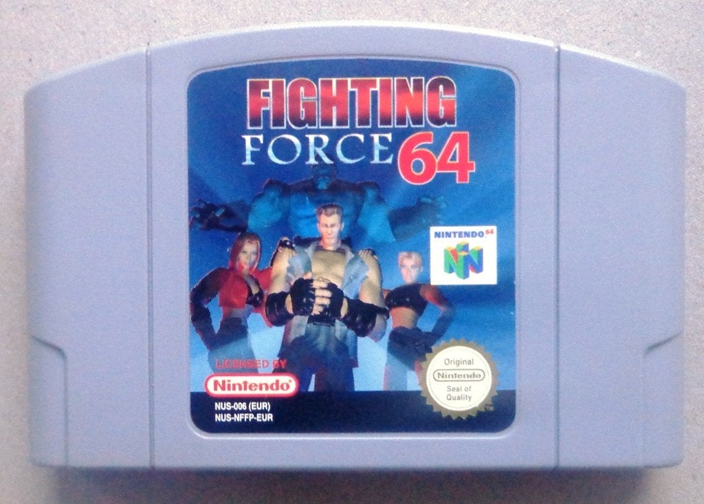 Fighting Force 64 voor de Nintendo 64, Spelcomputers en Games, Games | Nintendo 64, Gebruikt, Vechten, 1 speler, Ophalen of Verzenden