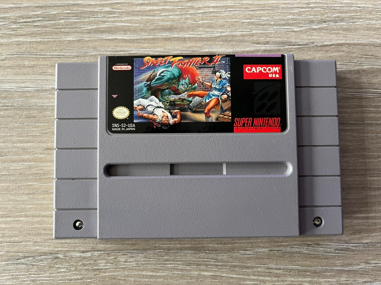 Street Fighter 2 Super Nintendo, 2 spelers, Ophalen of Verzenden, Vechten, Vanaf 12 jaar