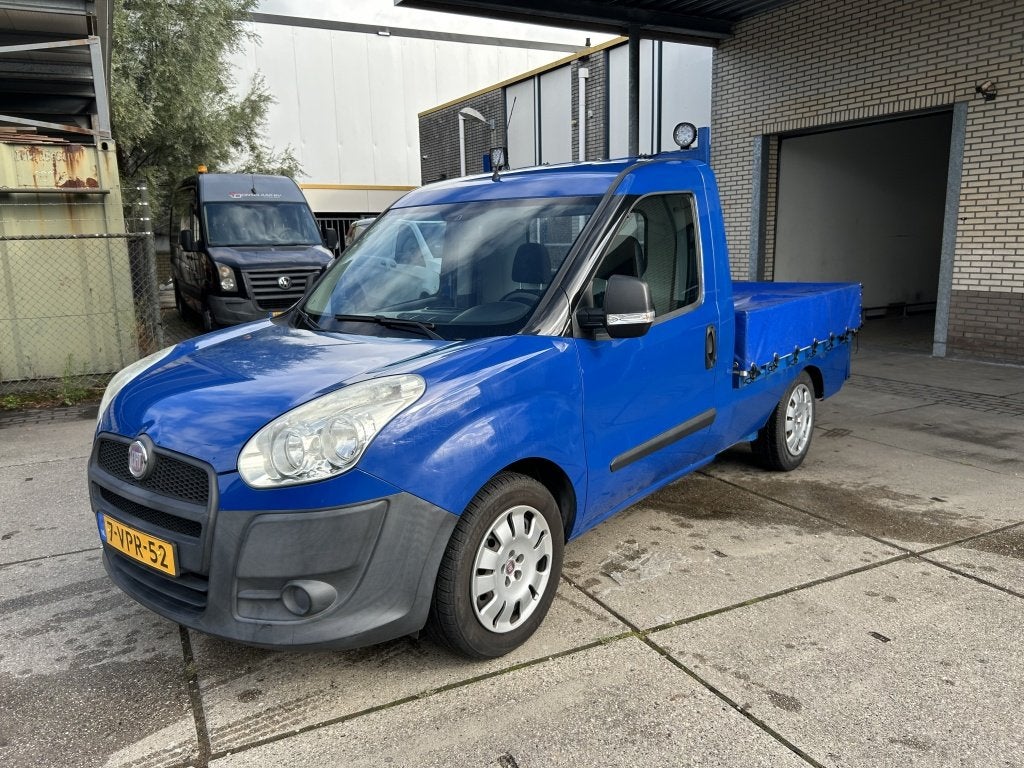 Fiat Doblò 1.4-16V PICK UP 49000 KM BENZINE (bj 2011), Auto's, Fiat, 1385 kg, Euro 5, Stof, Gebruikt