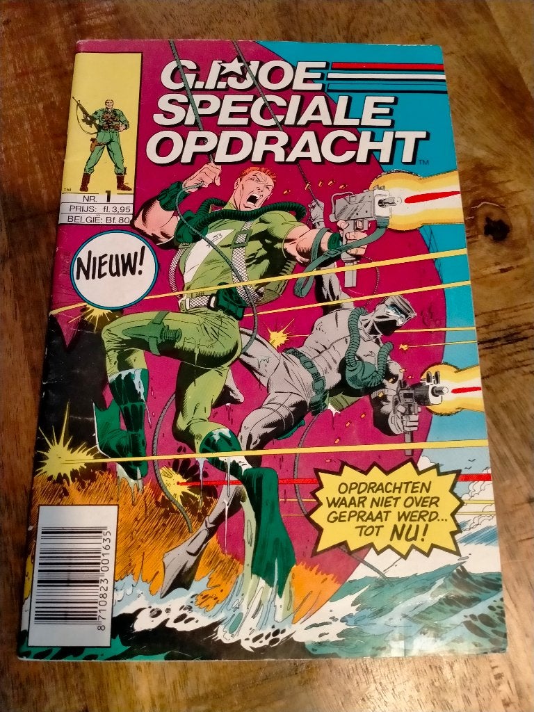 G.I. Joe GI Joe Speciale opdracht nr. 1 comic uitgave tv, Boeken, Eén comic, Ophalen of Verzenden, Gelezen, Overige gebieden