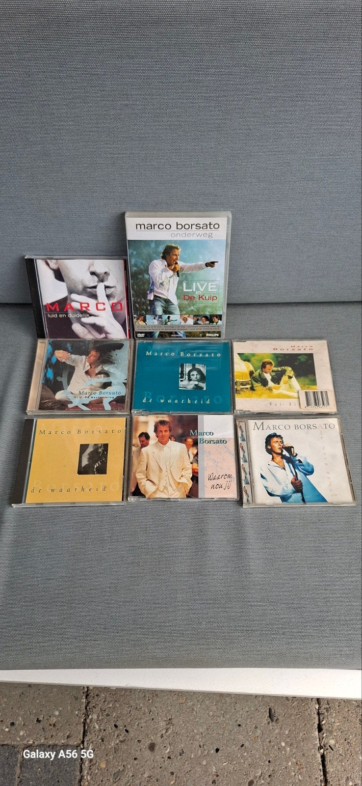 CD's Rene Froger, Frans Bauer, Marco Borsato, Jannes, Ophalen of Verzenden