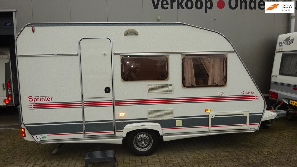 BEYERLAND Sprinter 390 TK 2006 Rondzit STAPELBED 815 kg TOP, Overige typen, Bedrijf, 750 - 1000 kg, Tot en met 4