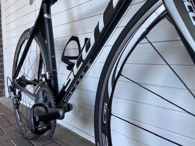 topfiets SCOTT CR1 PRO carbon ULTEGRA DURA ACE C35, 28 inch, Carbon, Zo goed als nieuw, Meer dan 20 versnellingen