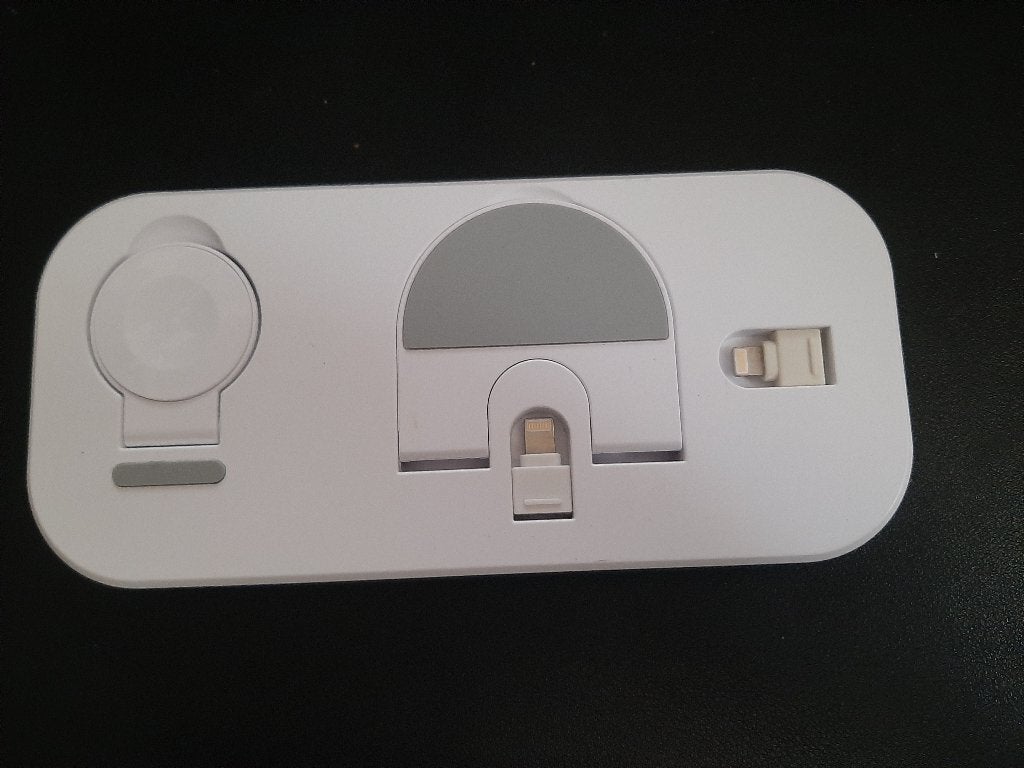 Opvouwbaar draadloos 3-in-1-laadstation, Ophalen of Verzenden, Nieuw, Oplaadstation, Apple
