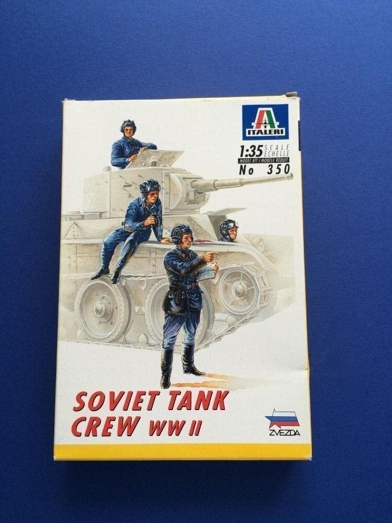 italeri 350 Soviet Tank Crew 1/35, Ophalen of Verzenden, Nieuw, 1:35 tot 1:50