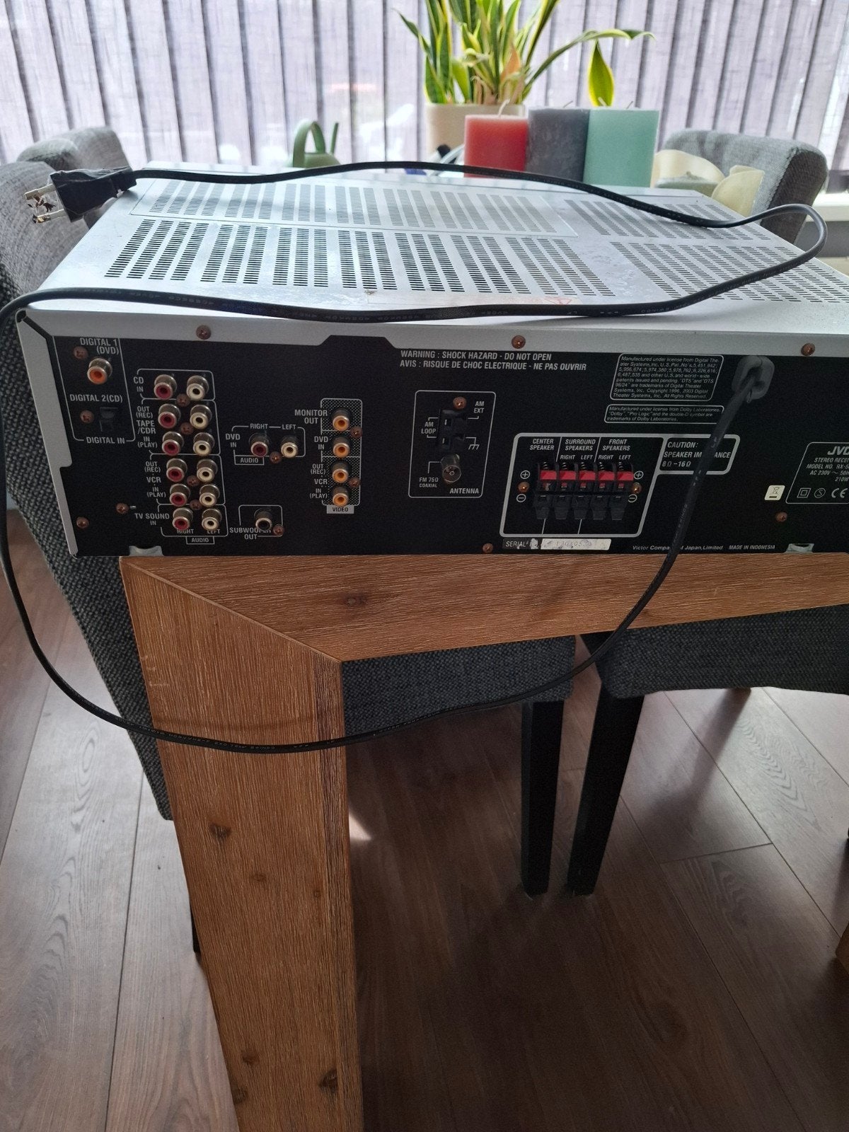 Versterker JVC, Ophalen, Zo goed als nieuw, Minder dan 500 watt