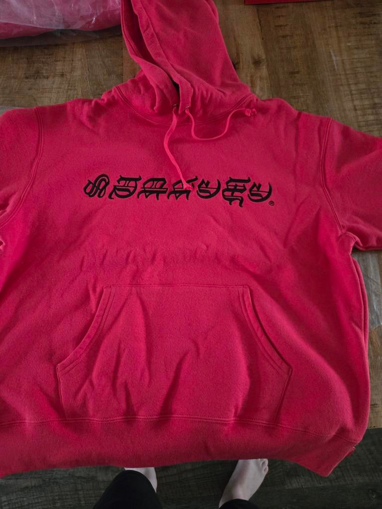Supreme blackletter hoodie watermelon maat M, Maat 48/50 (M), Zwart, Nieuw, Ophalen of Verzenden