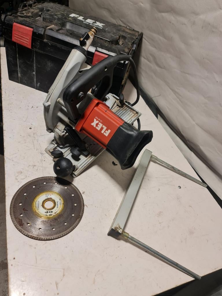Flex CS 60 WET Steenzaag & tegelzaagmachine  - 1400W, Ophalen of Verzenden, Flex, N.v.t, N.v.t