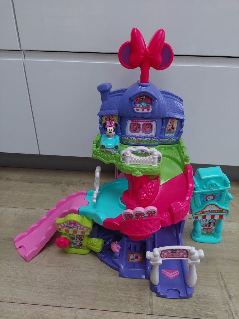 V-tech Toet Toet baan met Minnie Mouse, Kinderen en Baby's, Speelgoed | Vtech, Gebruikt, 2 tot 4 jaar, Ophalen