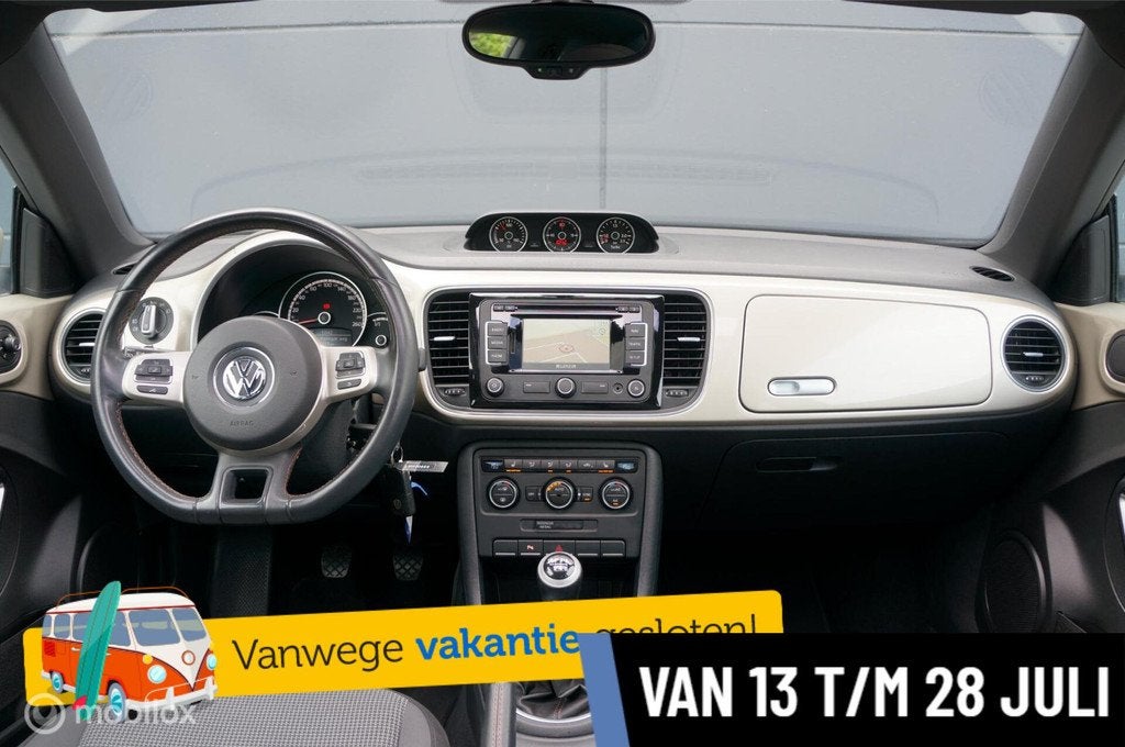 Volkswagen Beetle Káfer 1.4 TSI Cup Edition Navi Cruise PDC, Auto's, Volkswagen, Voorwielaandrijving, Euro 5, Gebruikt, 4 cilinders
