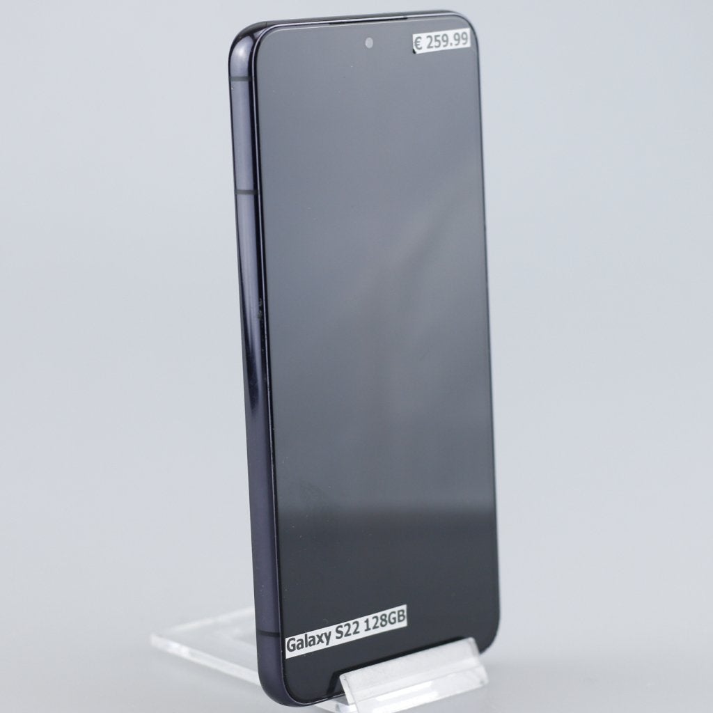 Samsung Galaxy S22 128GB Zwart | Nette staat, Telecommunicatie, Mobiele telefoons | Samsung, Samsung, Zo goed als nieuw, Support@Samsung.com