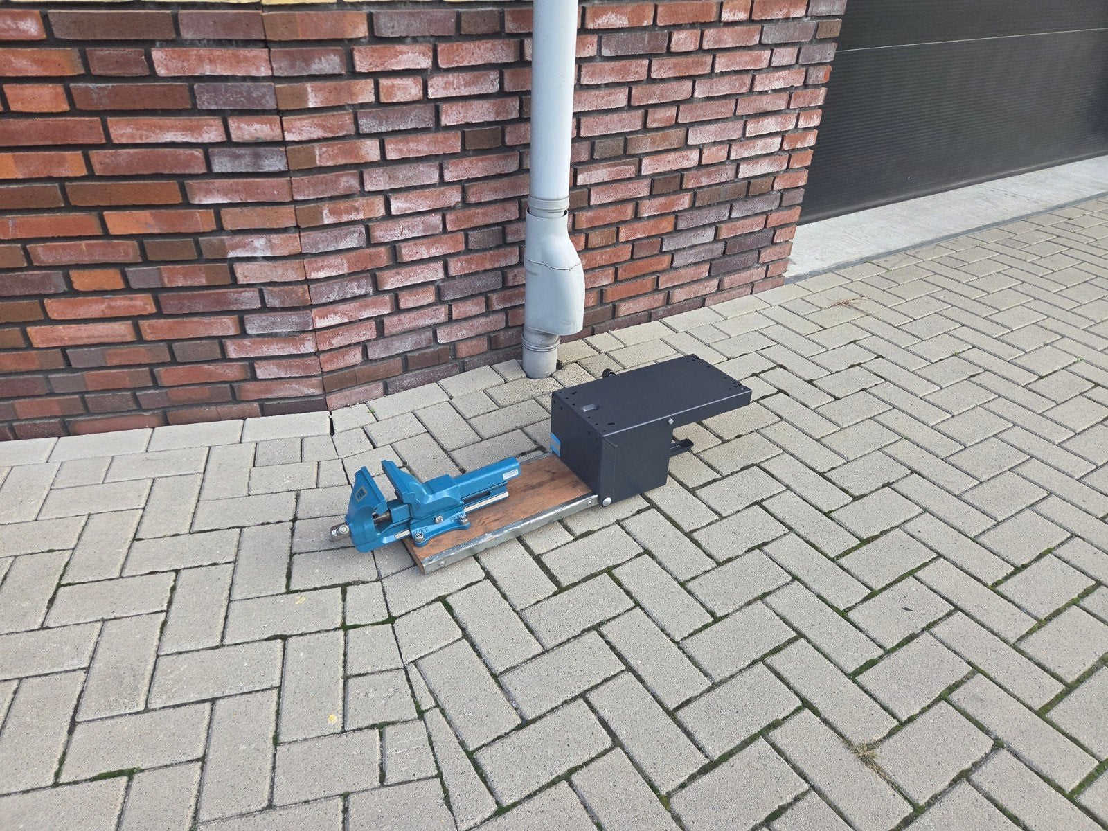 sortimo bankschroef klapbaar 120 mm bedrijfswagen inrichting, Ophalen