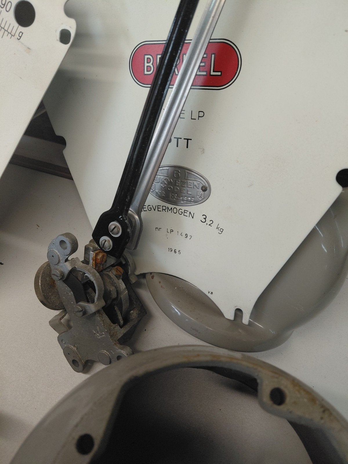 Vintage Berkel PTT Weegschaal - Type LP (1965), Ophalen of Verzenden
