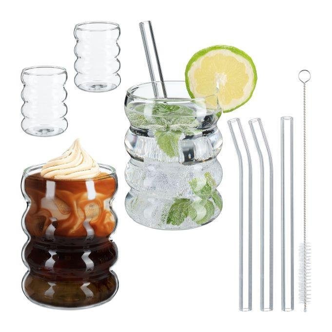 Limonadeglazen, Glas of Glazen, Overige merken, Ophalen of Verzenden, Overige stijlen