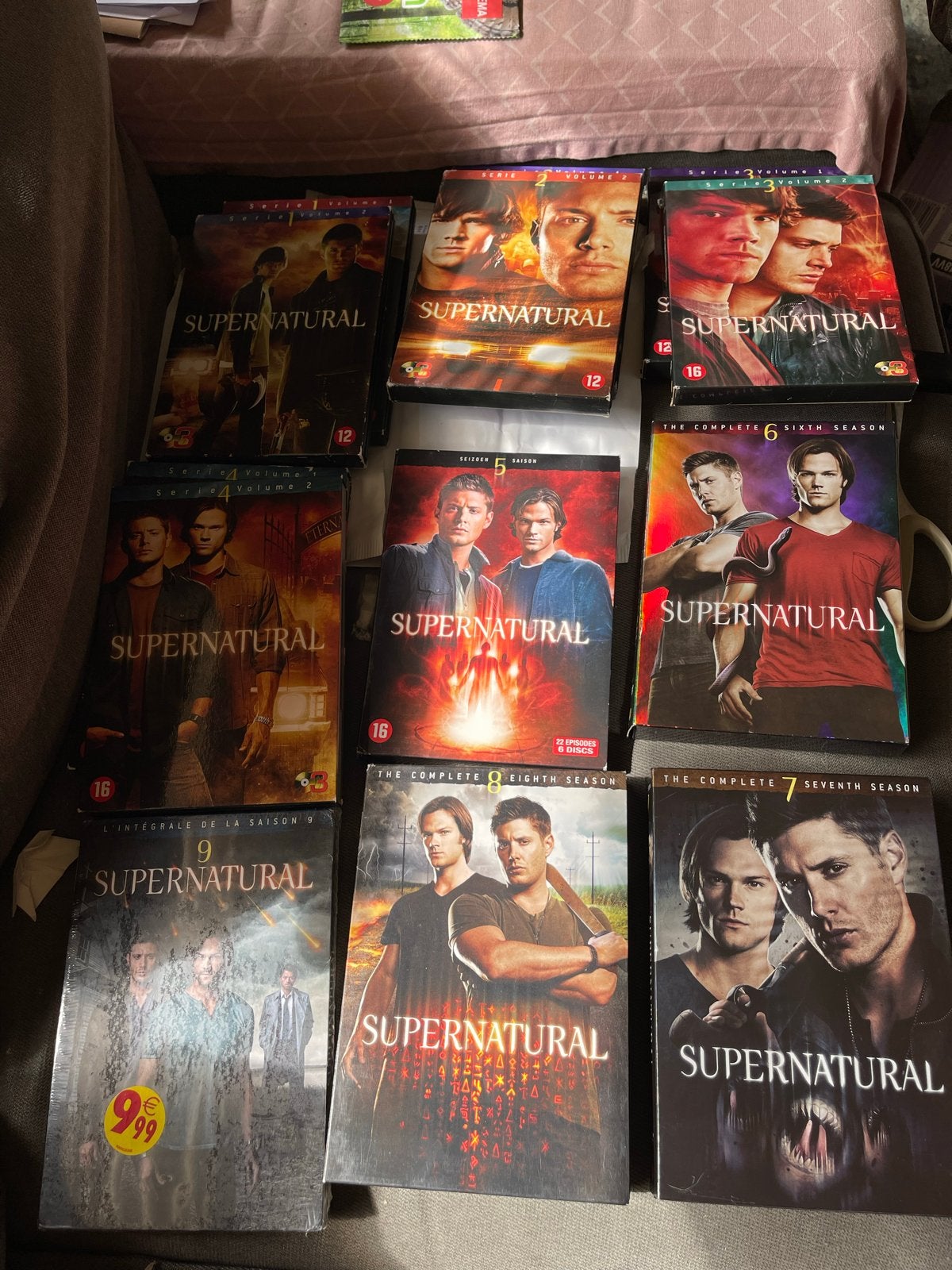 Supernatural DVD Boxsets Seizoen 1-12 diverse condities), Vanaf 16 jaar, Seizoen 1, Nederlands, Science Fiction en Fantasy