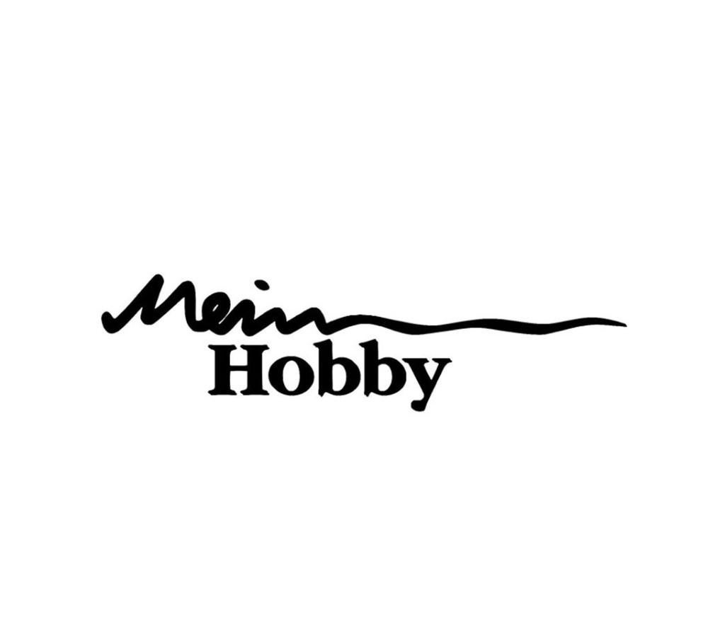 Mein Hobby caravan en camper sticker, Verzamelen, Stickers, Nieuw, Overige typen, Verzenden