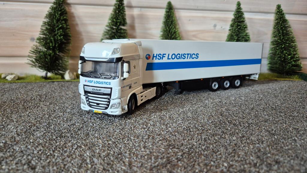 HSF DAF CF Super Space Cab model zonder doos WSI, Ophalen of Verzenden, Gebruikt, Bus of Vrachtwagen