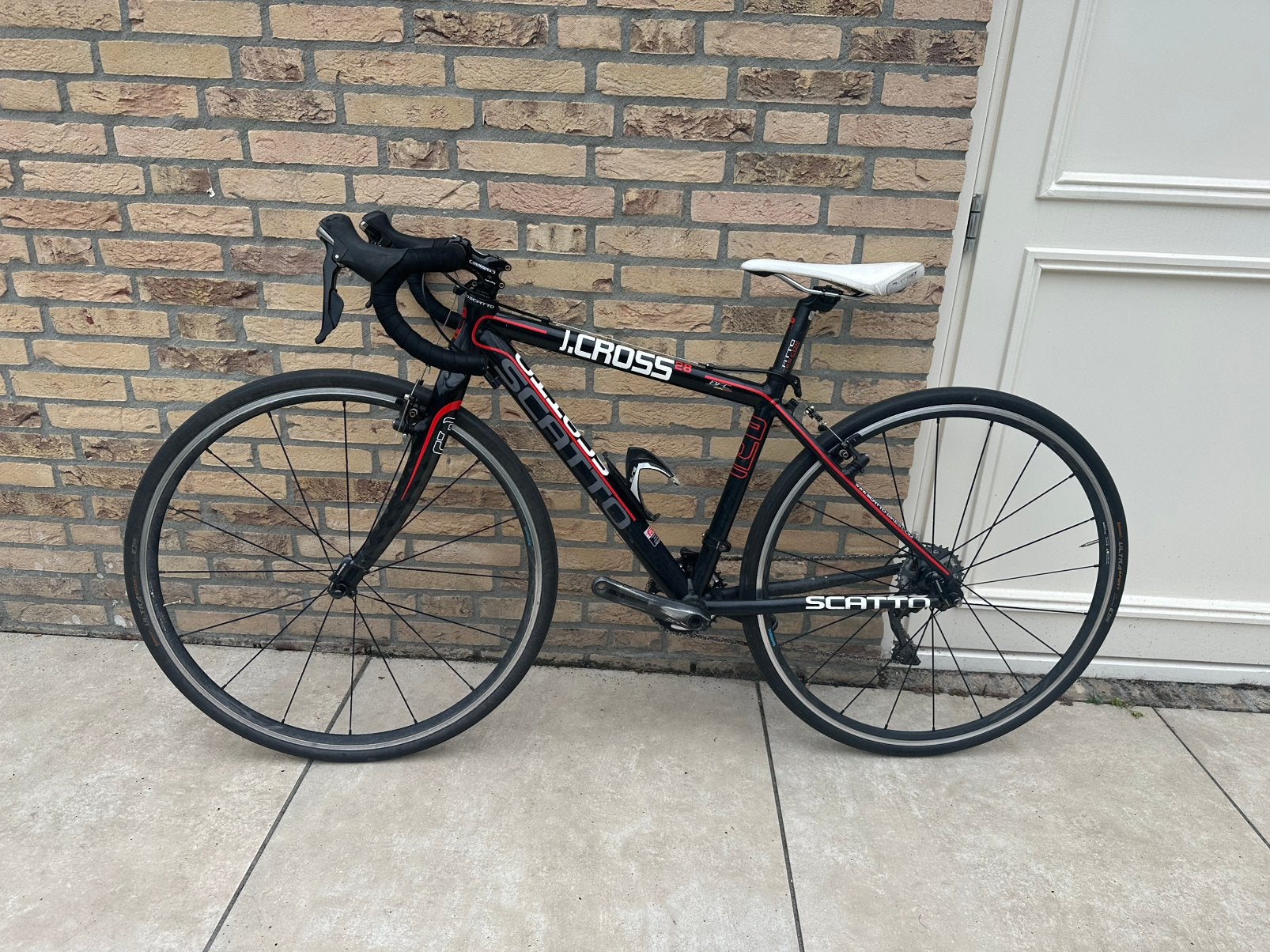 Scatto J. Cross racefiets, Fietsen en Brommers, Fietsen | Racefietsen, 28 inch, Velgrem, Aluminium, Minder dan 49 cm