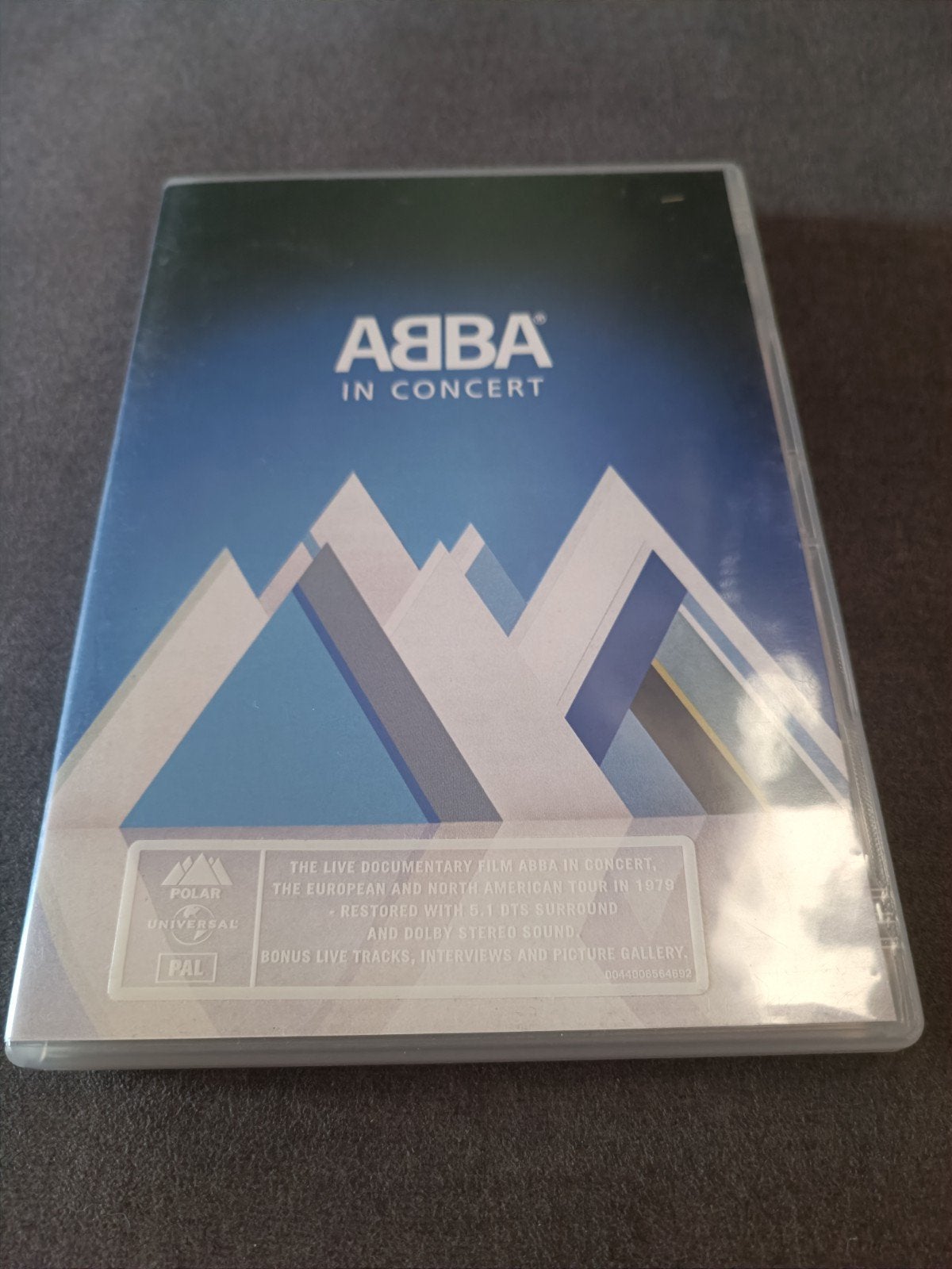 Abba in concert - dvd, Alle leeftijden, Ophalen of Verzenden, Zo goed als nieuw