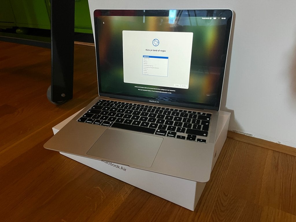MacBook Air 13" (2020), Computers en Software, Apple Macbooks, Ophalen, Qwerty, 13 inch, Minder dan 2 Ghz