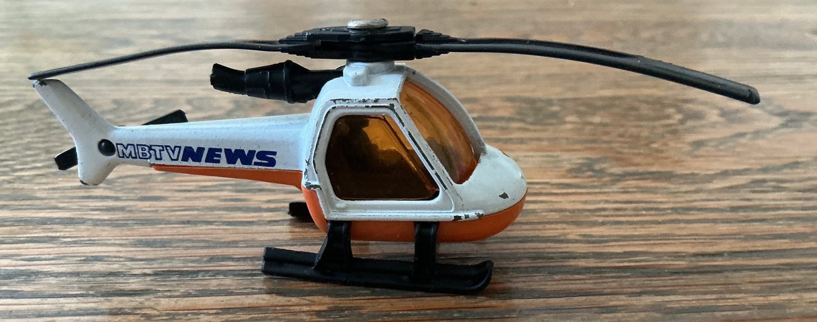Oude Matchbox lesney Helikopter news, Ophalen, Gebruikt