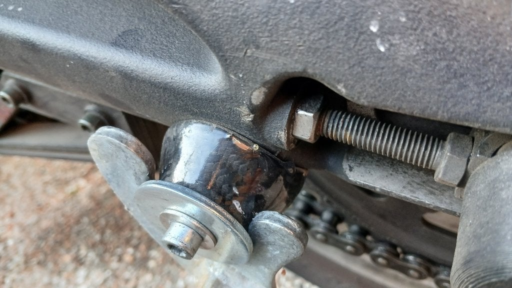 Triumph Daytona 675 paddockstand bobbins M6, Ophalen of Verzenden