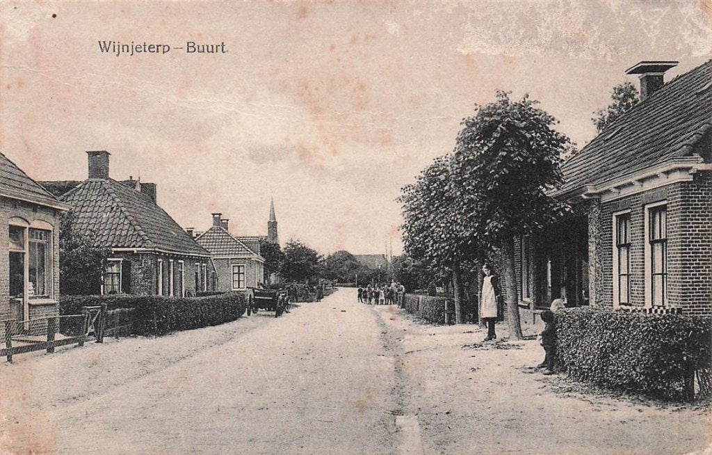 703-318-009 Wijnjeterp Buurt, Verzenden, Voor 1920, Friesland