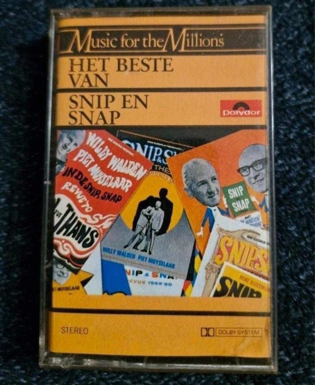 Cassettebandje Het Beste van Snip en Snap, Ophalen of Verzenden, Zo goed als nieuw, Nederlandstalig, 1 bandje