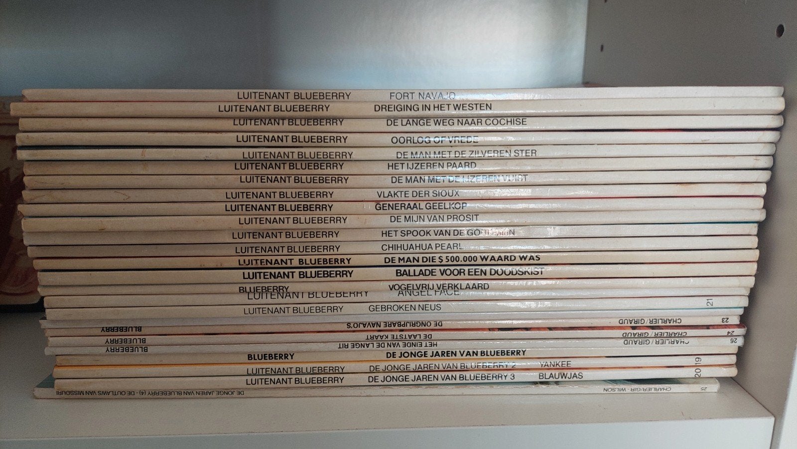Luitenant Blueberry stripboeken, Meerdere stripboeken, Ophalen of Verzenden, Gelezen, Jean-Michel Charlier, Jean Giraud