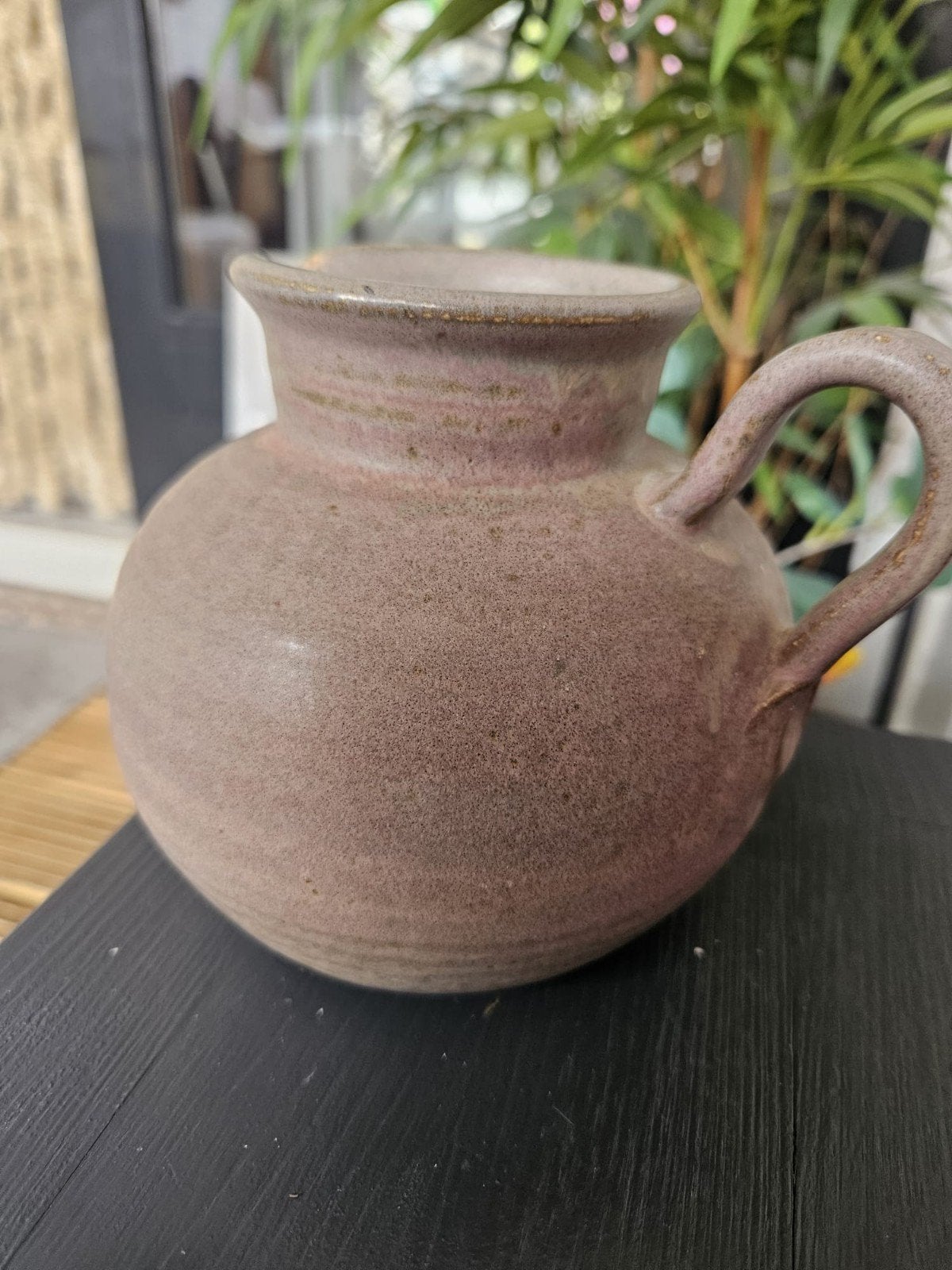 Leuk bruin kannetje 13 cm hoog, Huis en Inrichting, Woonaccessoires | Overige, Ophalen of Verzenden, Zo goed als nieuw