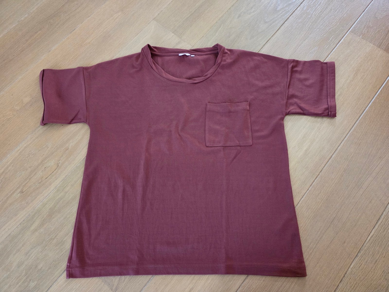 Bordeaux rood shirt, Bonaparte, maat L, Maat 42/44 (L), Nieuw, Ophalen of Verzenden, Korte mouw