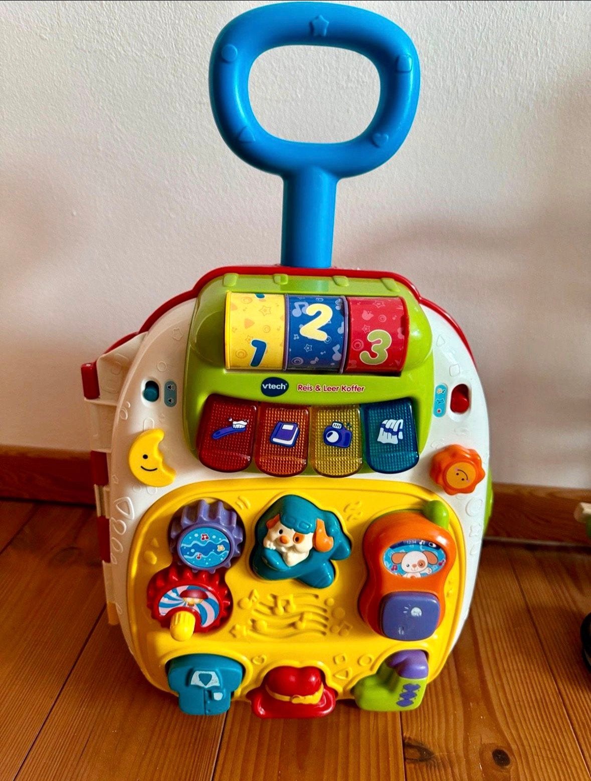 Vtech Reis & Leer Koffer, Ophalen, Gebruikt, 6 maanden tot 2 jaar