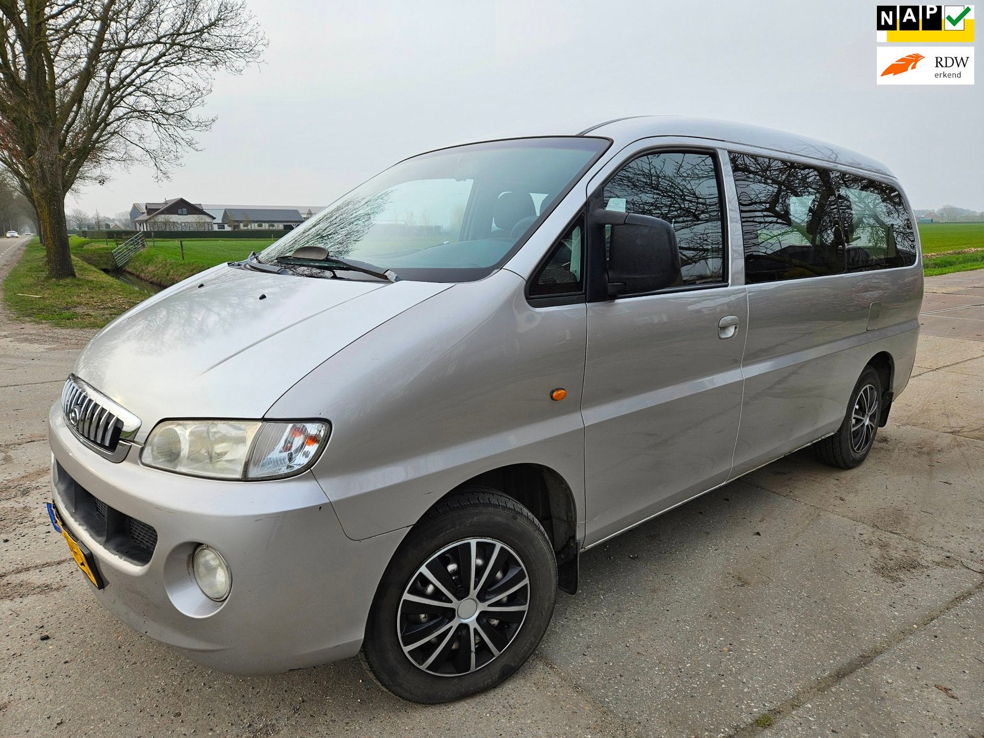 Hyundai H-1 OP1AN/ airco/ 9 persoons/ long model, Parkeersensor, Gebruikt, Overige modellen, 4 cilinders
