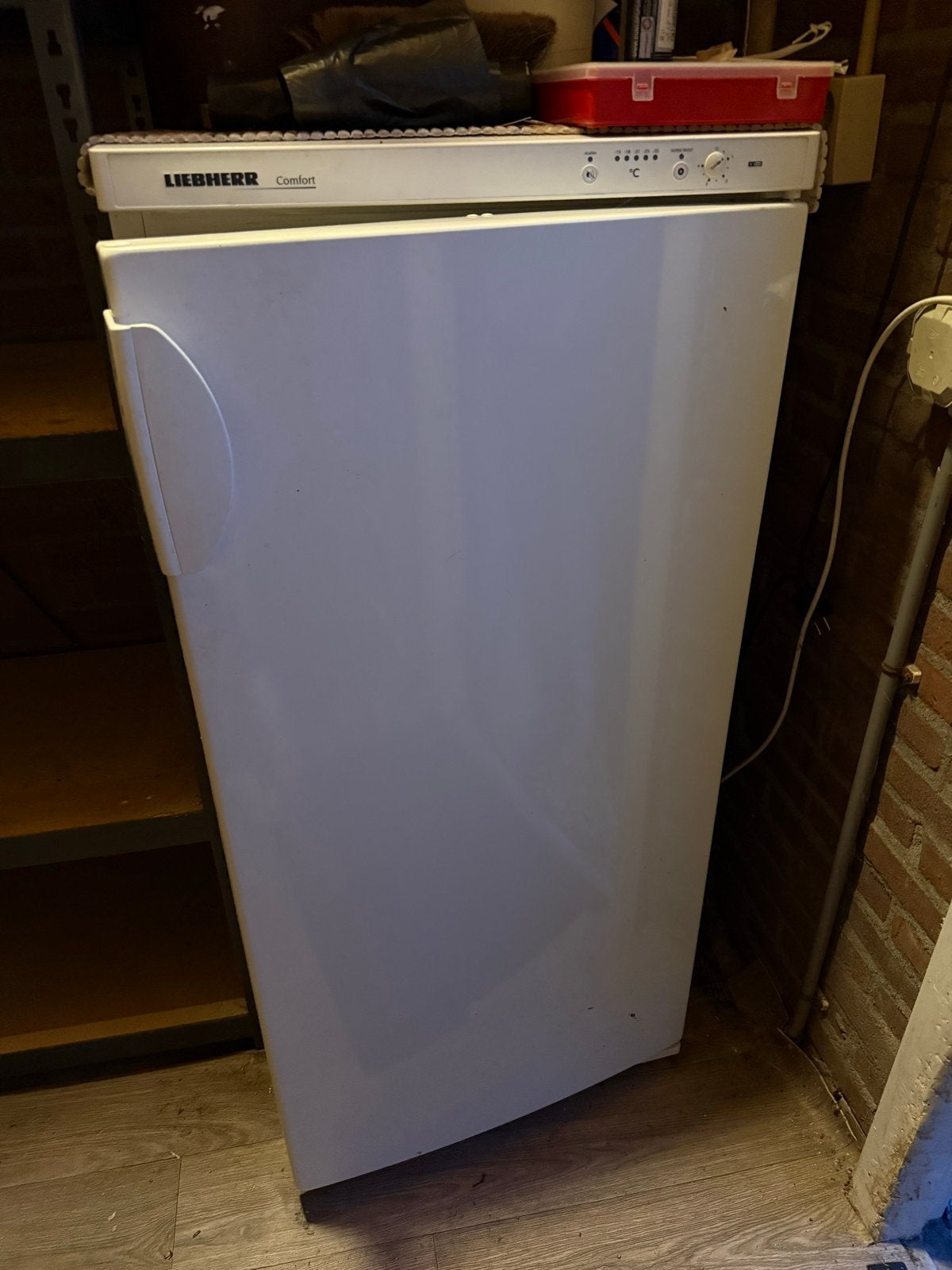 Liebherr Comfort Vrieskast, Gebruikt, Minder dan 60 cm, 140 tot 160 cm, Vrijstaand