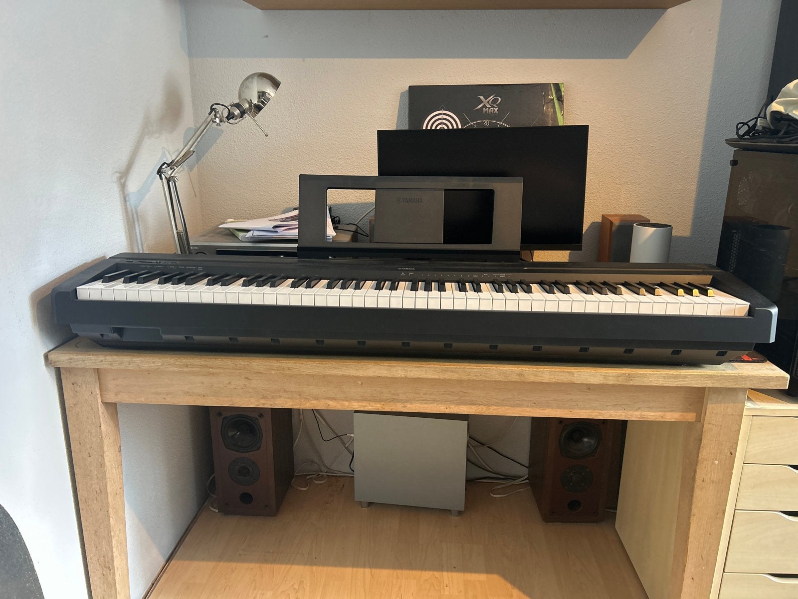 Yamaha P-45 Digitaal Piano - praktisch nieuw, Muziek en Instrumenten, 88 toetsen, Yamaha, Ophalen of Verzenden, Zo goed als nieuw