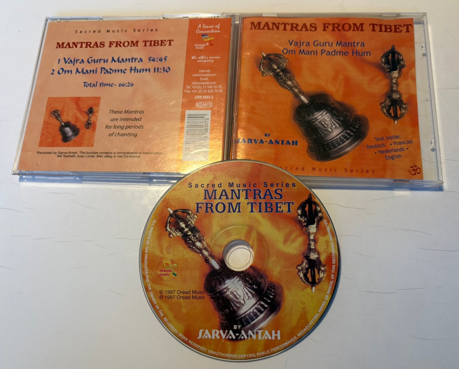 Mantra’s from Tibet, Ophalen of Verzenden, Zo goed als nieuw