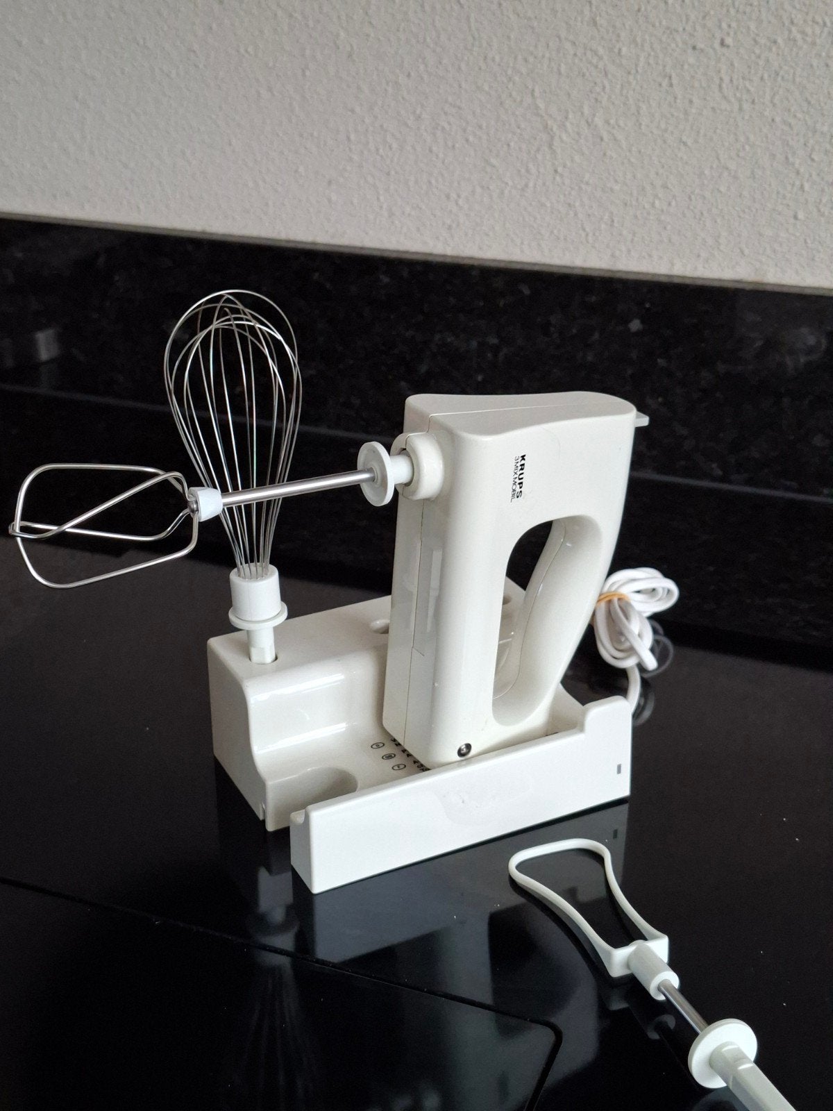 Krups 3 Mix Mobil (Type 740) Snoerloze Handmixer, Ophalen of Verzenden, Gebruikt