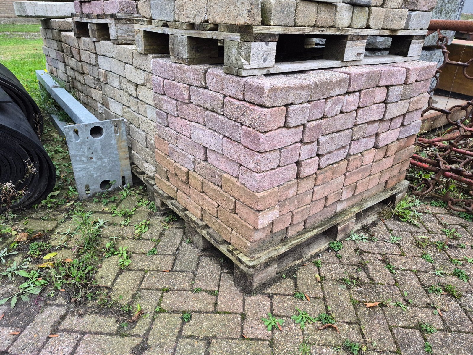 bkk klinkers heide 7 cm., Tuin en Terras, Ophalen, Beton, Klinkers