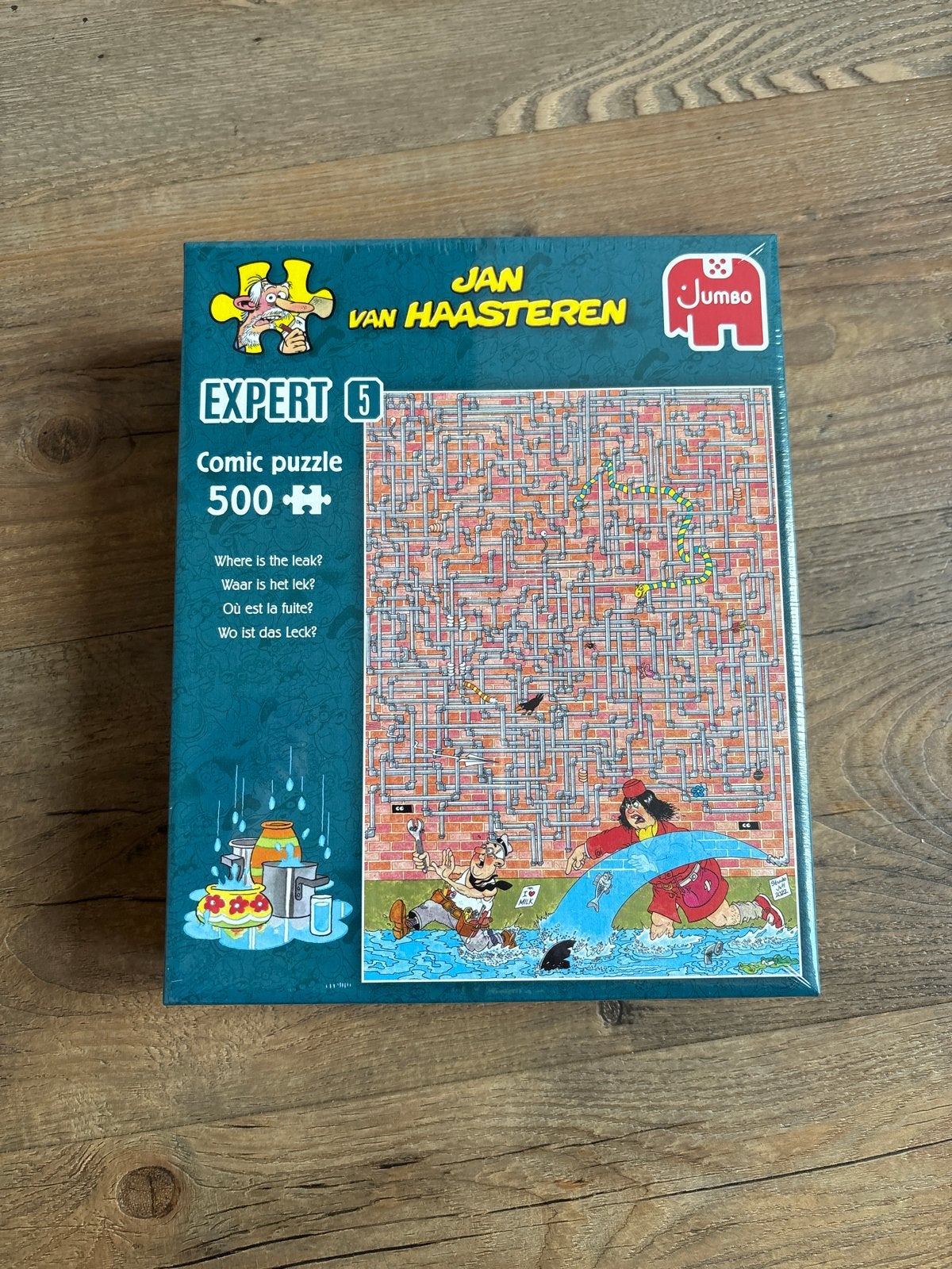 Jan van Haasteren Expert 5 Comic Puzzel 500 stukjes, Ophalen of Verzenden, Minder dan 500 stukjes, Nieuw, Legpuzzel