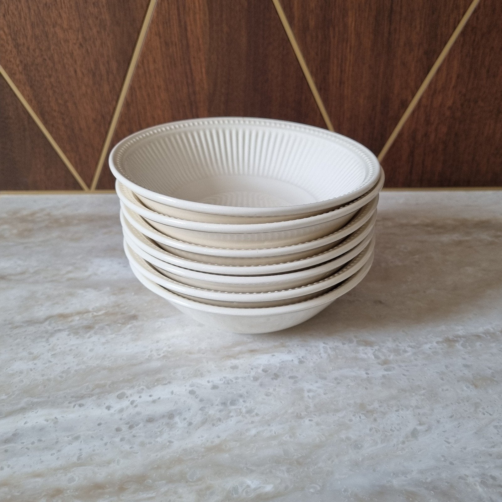 Wedgwood Windsor dessertschaaltjes, Ophalen of Verzenden, Zo goed als nieuw, Bord(en), Wedgwood