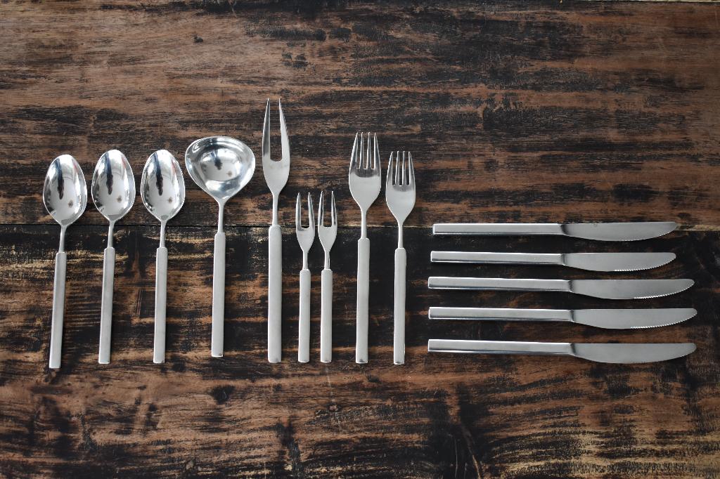 Van Kempen en Begeer Keltum Nocturne Ouverture bestekdelen, Ophalen of Verzenden, Gebruikt, 25 tot 50 cm, Minder dan 100 cm