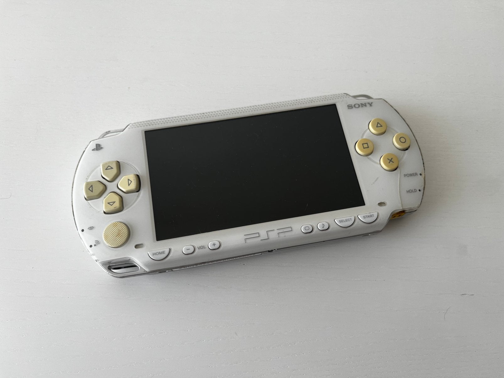 PSP 1000 voor onderleden, Spelcomputers en Games, Spelcomputers | Sony PSP, Niet werkend, PSP, Wit, Ophalen of Verzenden