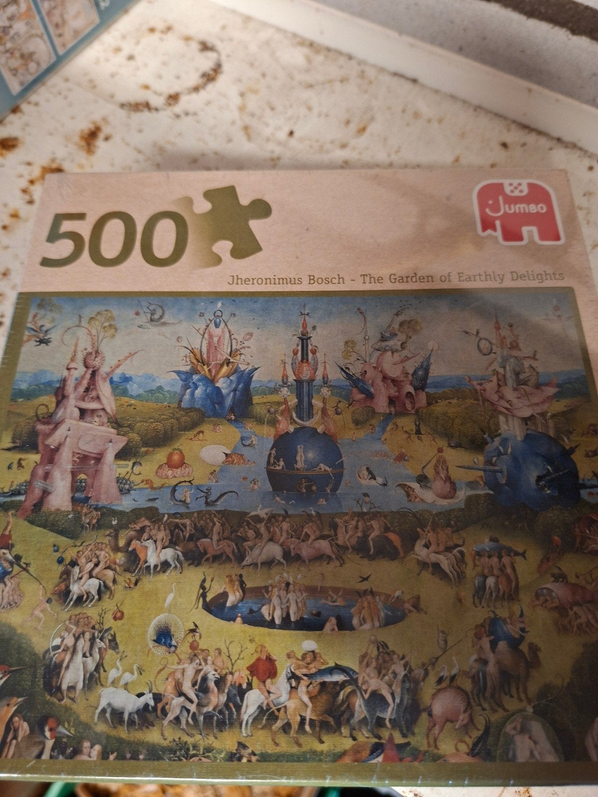 Jumbo nieuw Legpuzzel Jheronimus Bosch - Tuin der Lusten 500, Ophalen of Verzenden