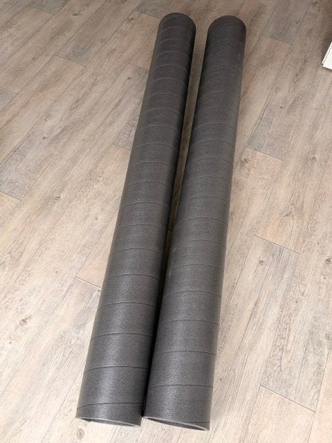 Aerfoam HR-WTW  Ø 180mm, 2 x 2 meter, 3 koppelstukken, Ophalen, Nieuw, Ventilator en Afzuiger