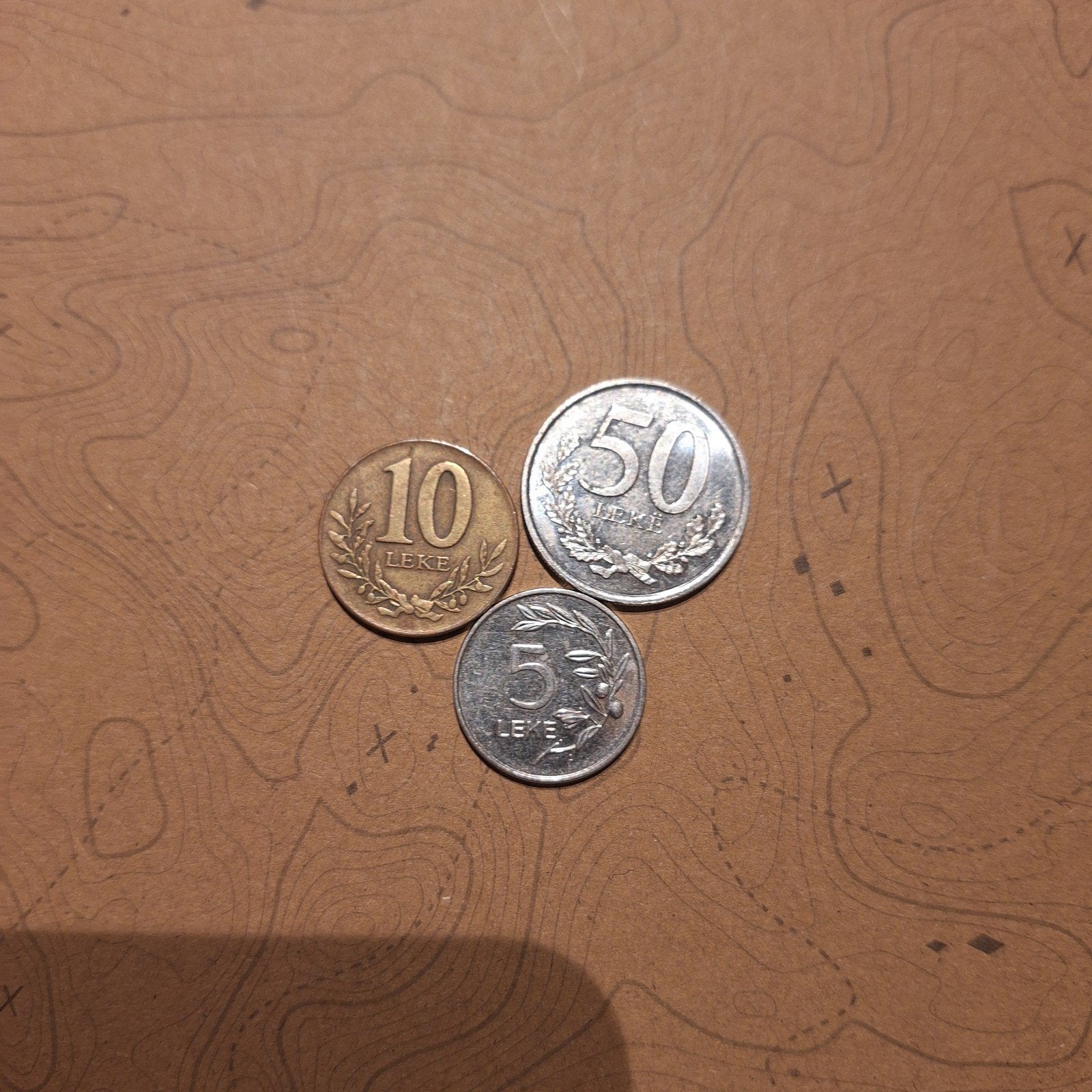 3 Albanese munten, Ophalen of Verzenden, Overige landen, Losse munt