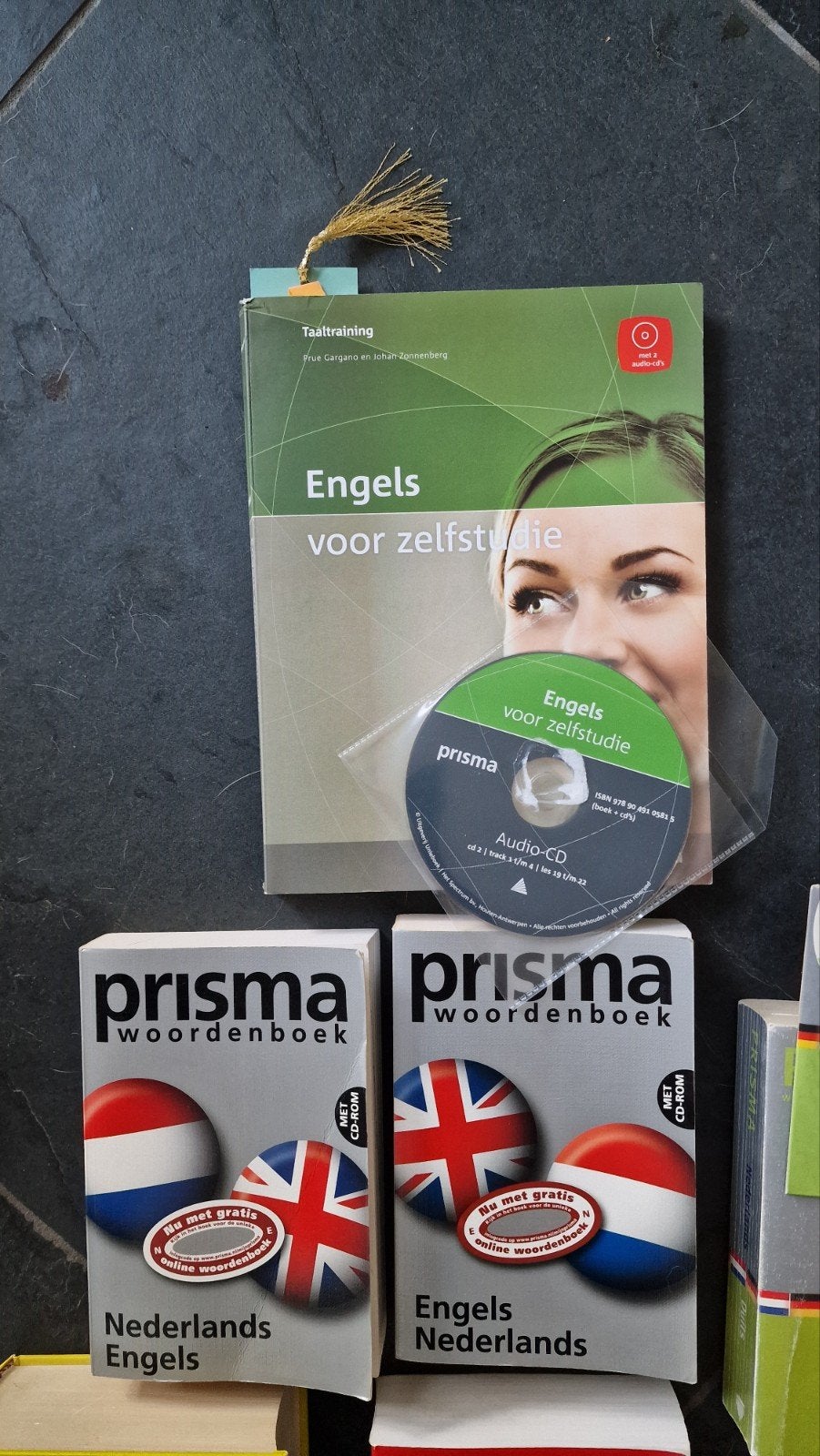 Diverse taalboeken: Engels, Duits, Italiaans, Nederlands, Boeken, Gelezen, Non-fictie, Ophalen of Verzenden, Meerdere talen (Engels, Duits, Italiaans, Nederlands)