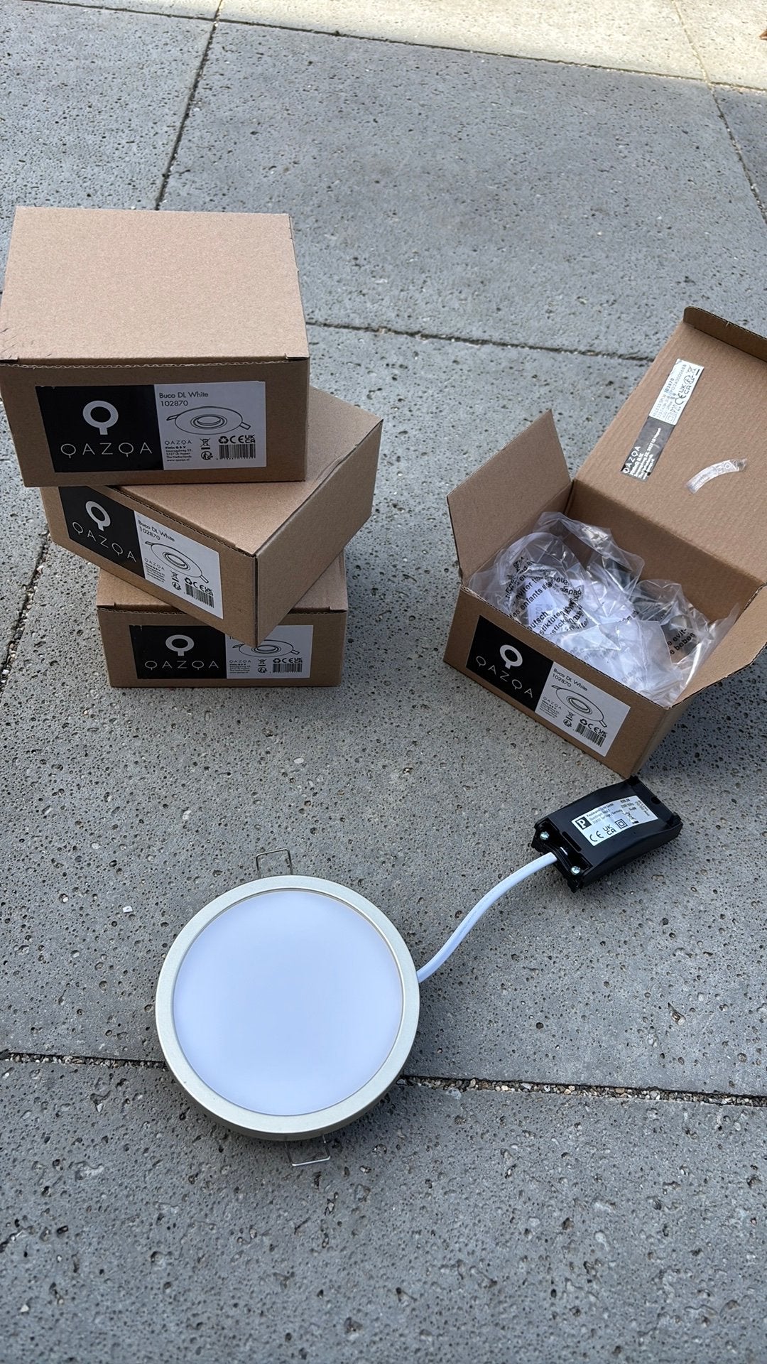 5 x led inbouw spot, incl. drivers Paulmann Licht, Ophalen, Zo goed als nieuw, Paulmann, LED