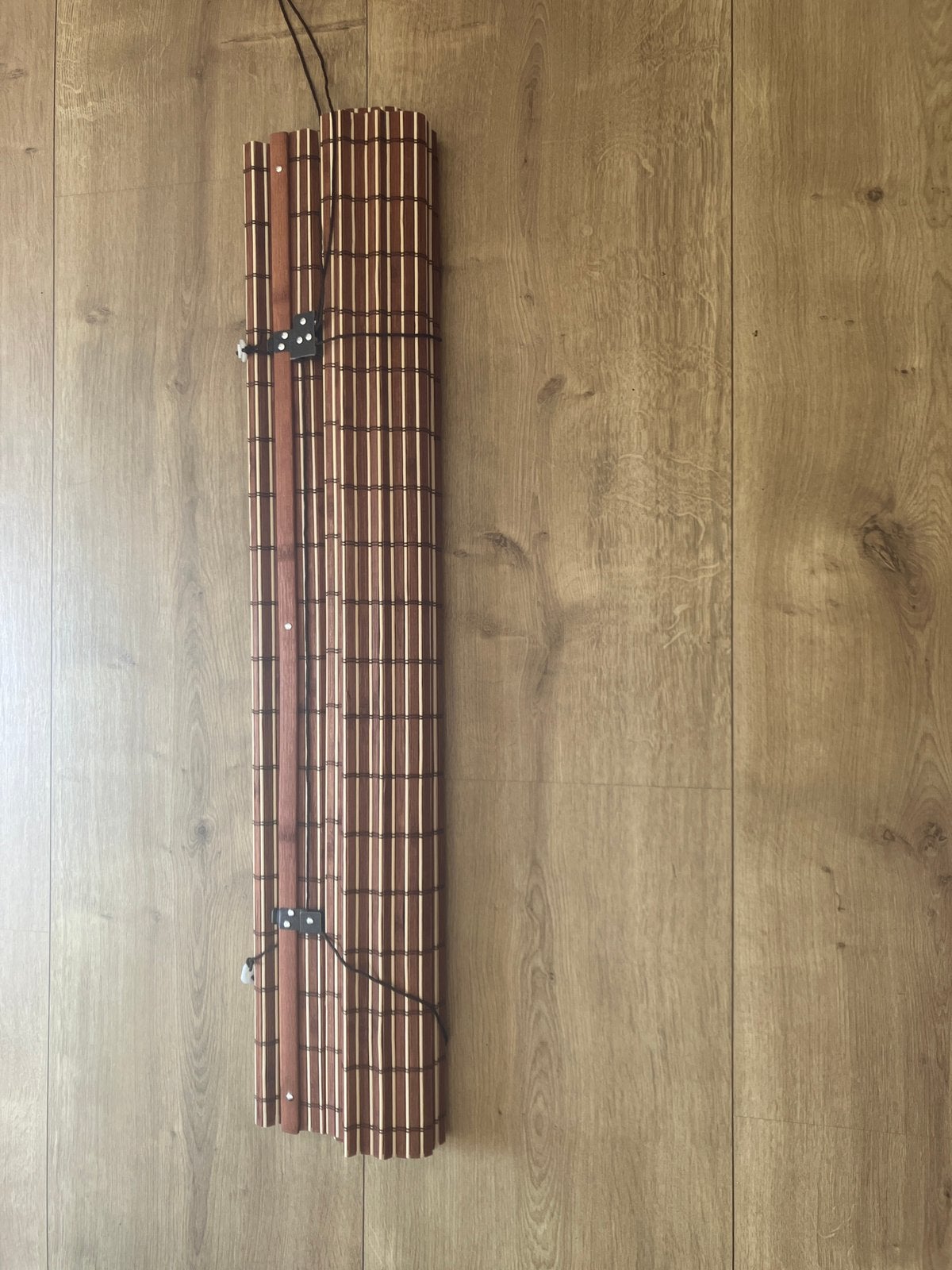 Bamboe rolgordijn Xenos 90x180, Huis en Inrichting, Stoffering | Gordijnen en Lamellen, Ophalen, 90 cm, Overige merken, Met haken