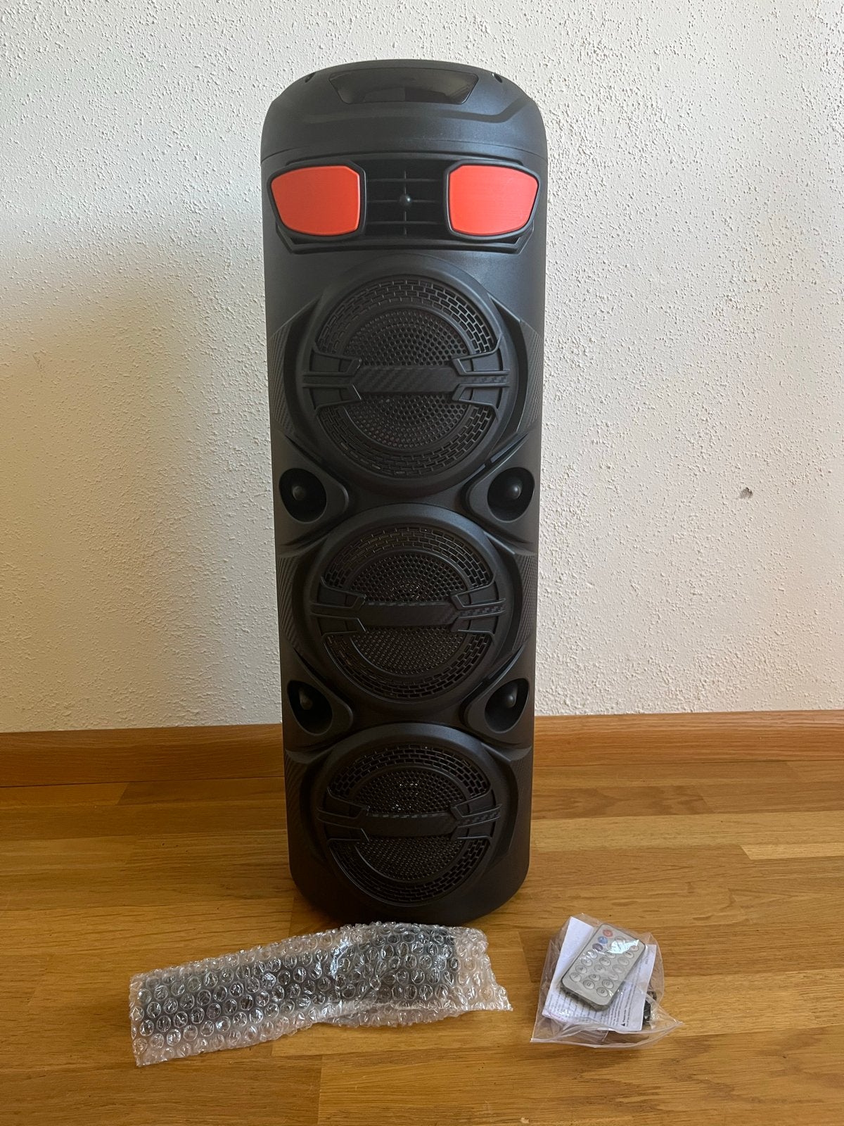 Party Speaker met Bluetooth, USB en AUX, Party speaker, Nieuw, Afstandsbediening, Ophalen